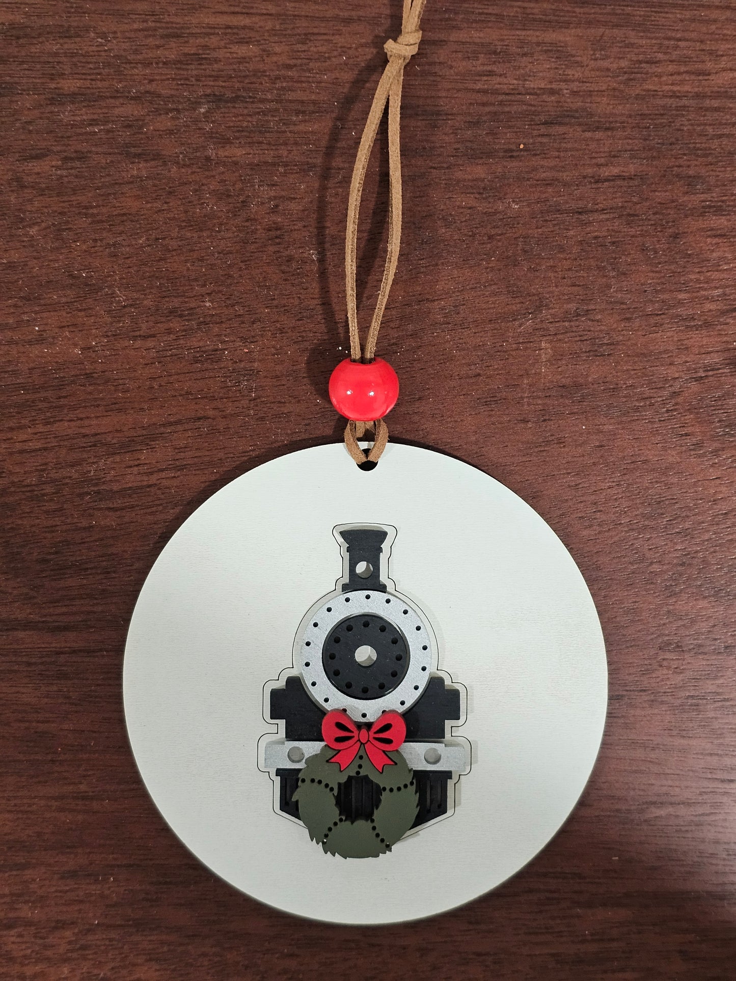 Train Christmas Ornament | Personalized Christmas Tree Decor | Gift for Holiday Decor