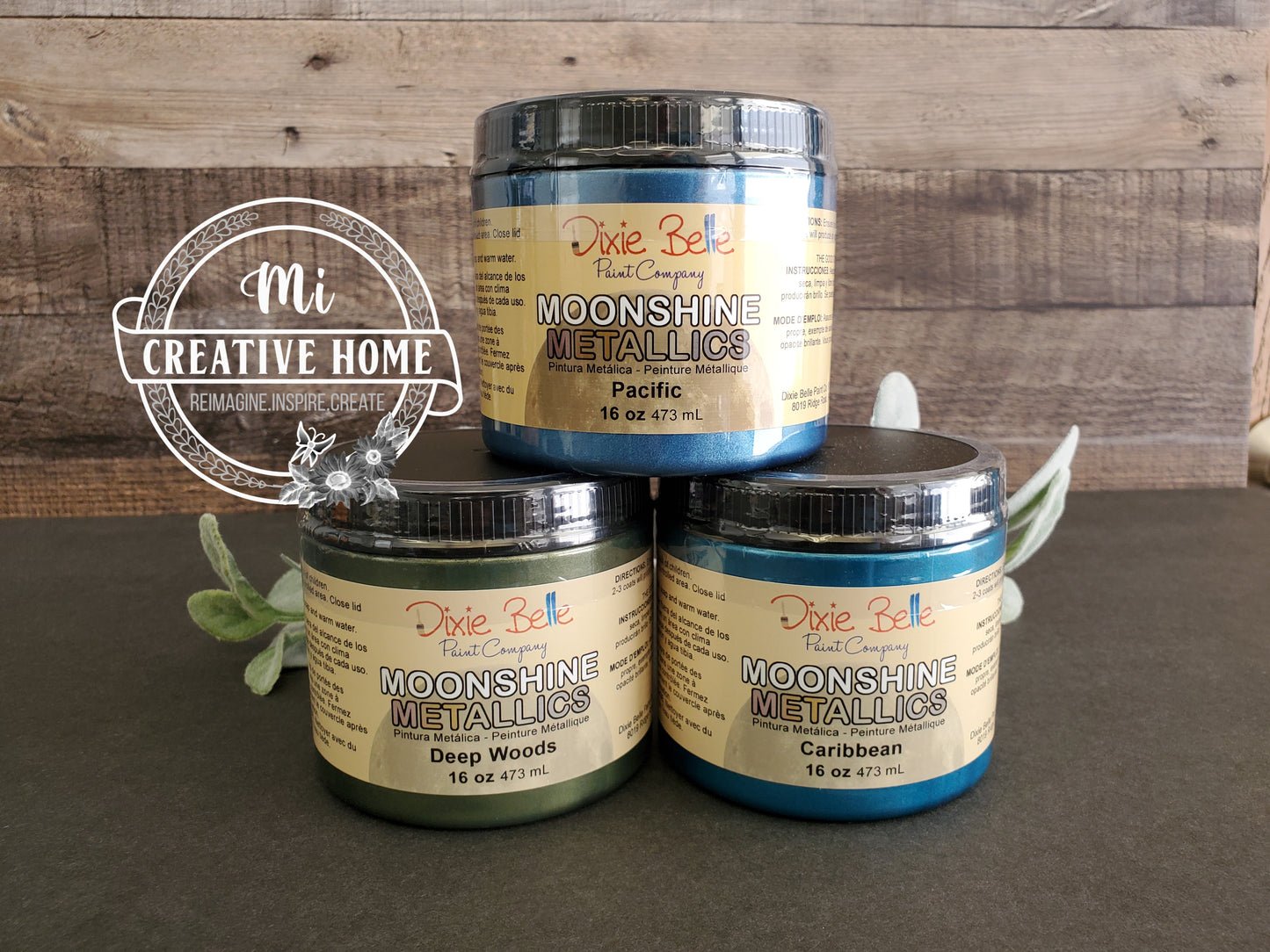 METALLIC Paints by Dixie Belle Paint ∙ Metallic Paint ∙ Moonshine Metallic Paints