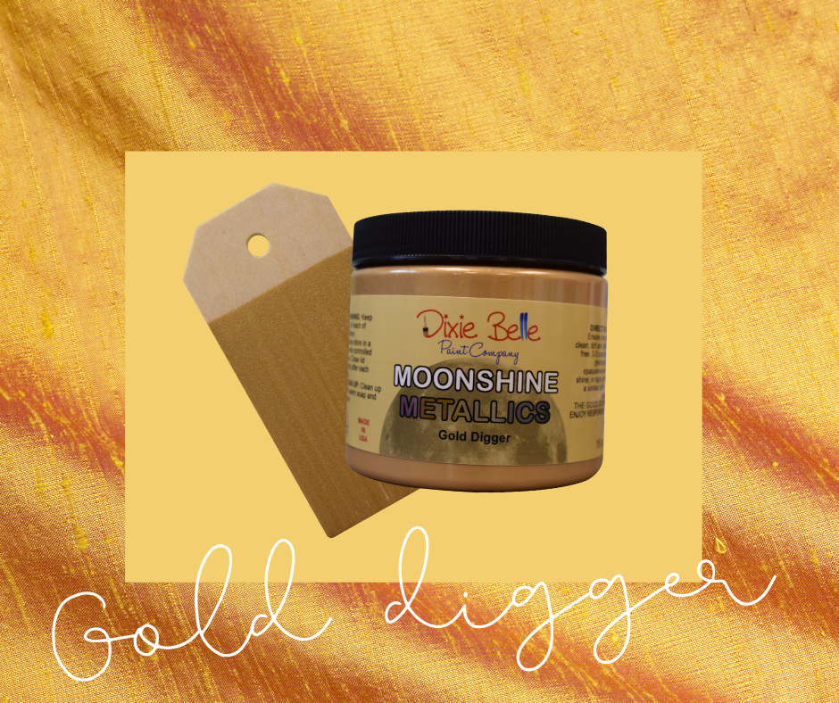 METALLIC Paints by Dixie Belle Paint ∙ Metallic Paint ∙ Moonshine Metallic Paints