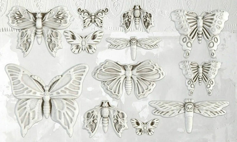 IOD MONARCH décor mould 6 x 10 (Iron Orchid Designs)
