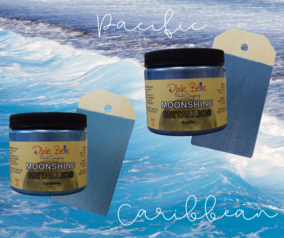 METALLIC Paints by Dixie Belle Paint ∙ Metallic Paint ∙ Moonshine Metallic Paints