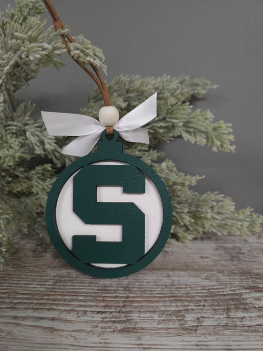 Michigan State University Christmas Ornament (MSU)