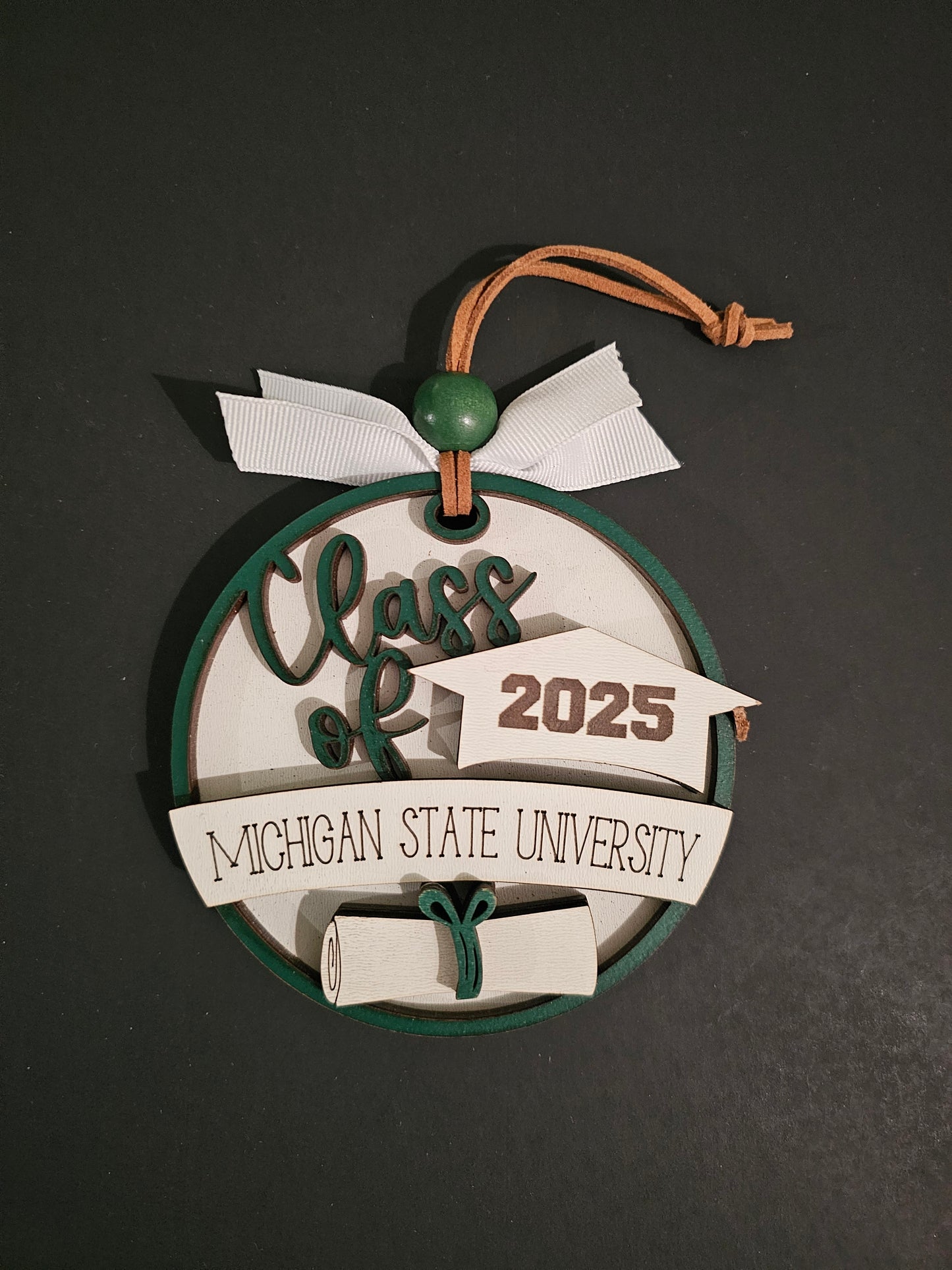 Michigan State University Graduation Christmas Ornament (MSU)