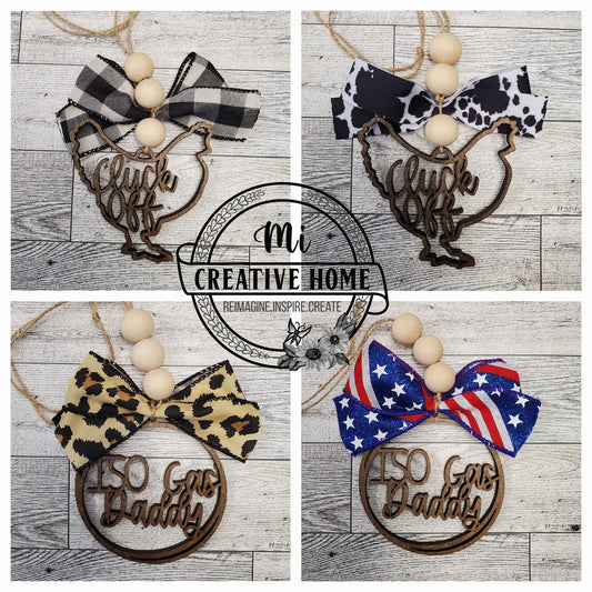 REARVIEW Mirror CAR CHARM