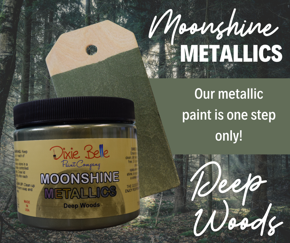 METALLIC Paints by Dixie Belle Paint ∙ Metallic Paint ∙ Moonshine Metallic Paints