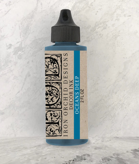 IOD Decor Ink 2oz Oceans Deep (Iron Orchid Designs)