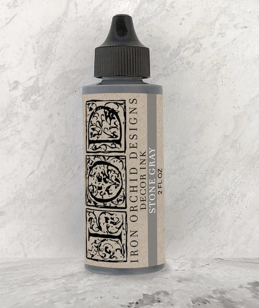 IOD Decor Ink 2oz Stone Gray (Iron Orchid Designs)