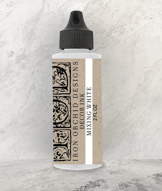 IOD Decor Ink 2oz White -Mixing White (Iron Orchid Designs)